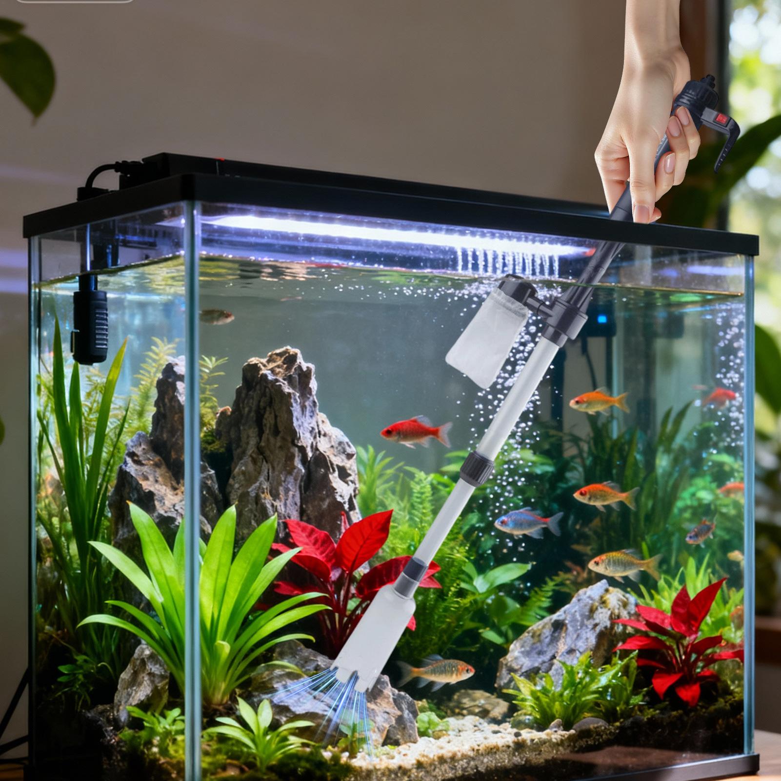 Marine Aquarium Water Change - Aspiradora de grava para acuario 3