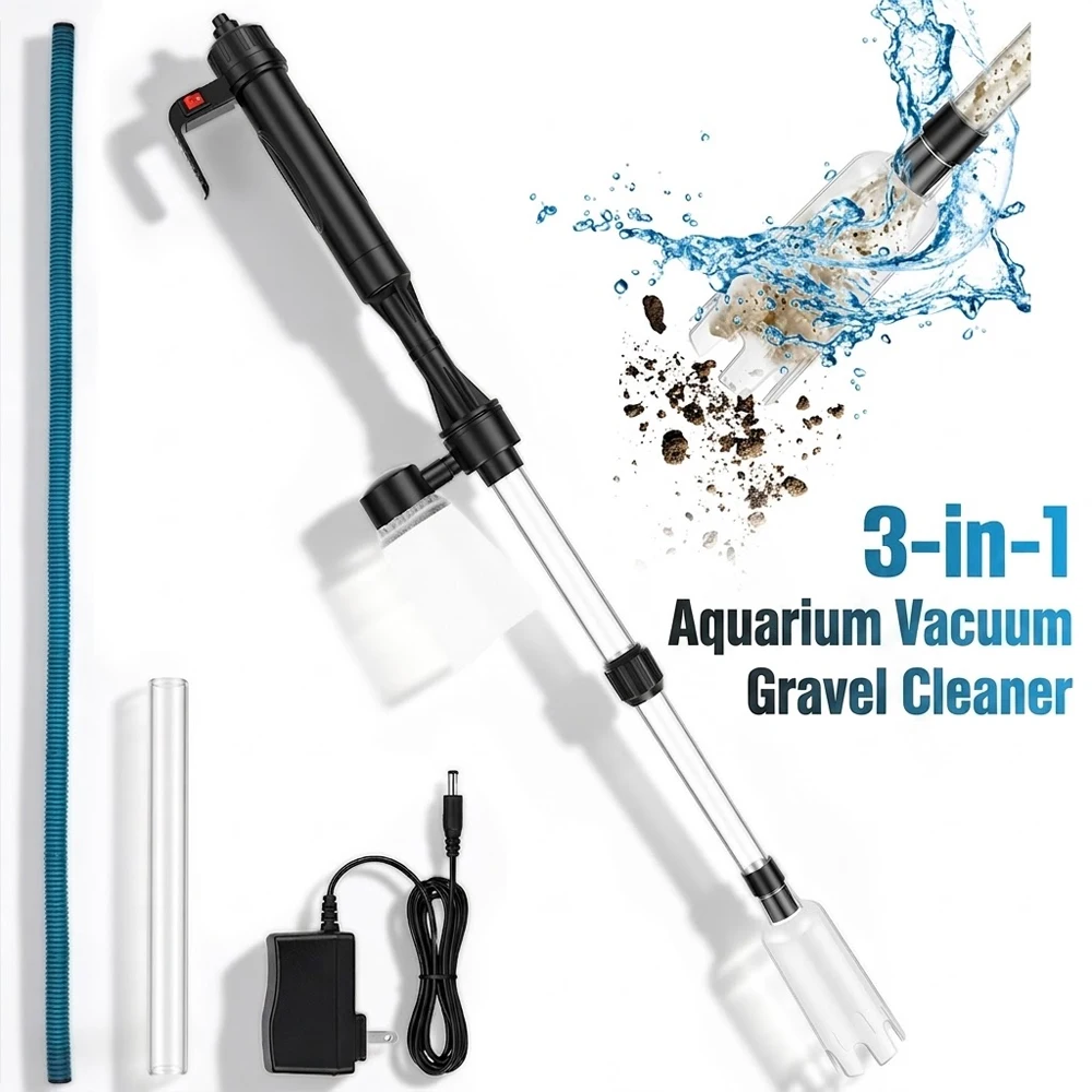 Marine Aquarium Water Change - Limpiador de Grava para Acuarios 3