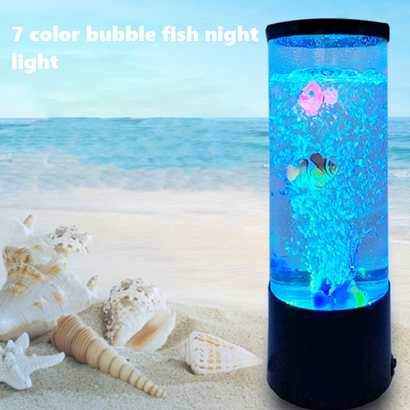 Marine Aquarium Live - Lámpara LED con forma de pez
