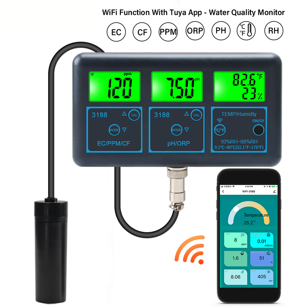 Marine Aquarium Par Meter - Medidor de Calidad del Agua Tuya