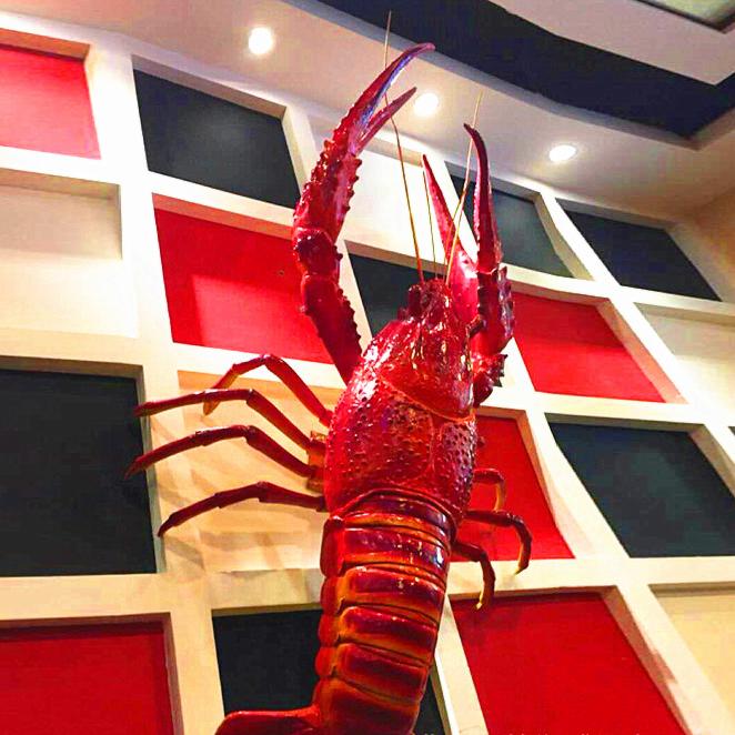 Estatua de Camarón Brillante d - Marine Aquarium Live reseña y precio