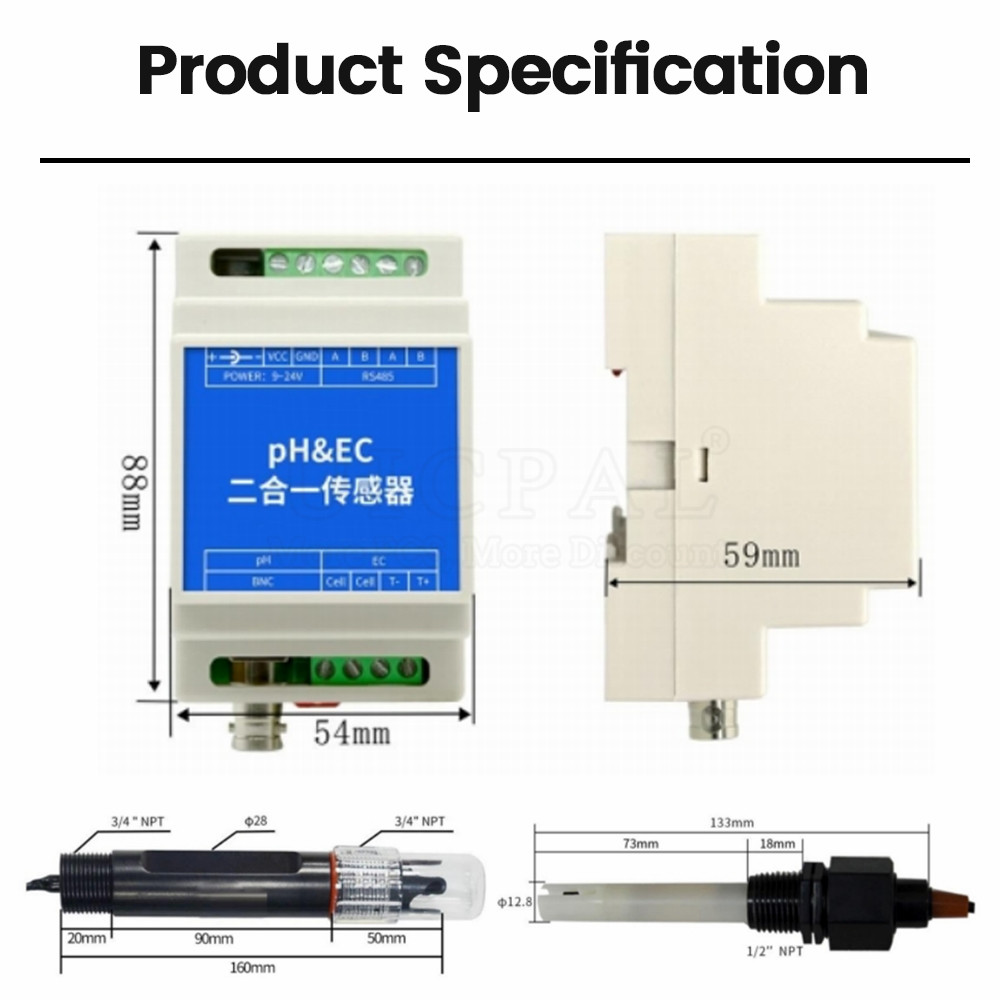 Detector de sonda de electrodo - Marine Aquarium Par Meter reseña y precio