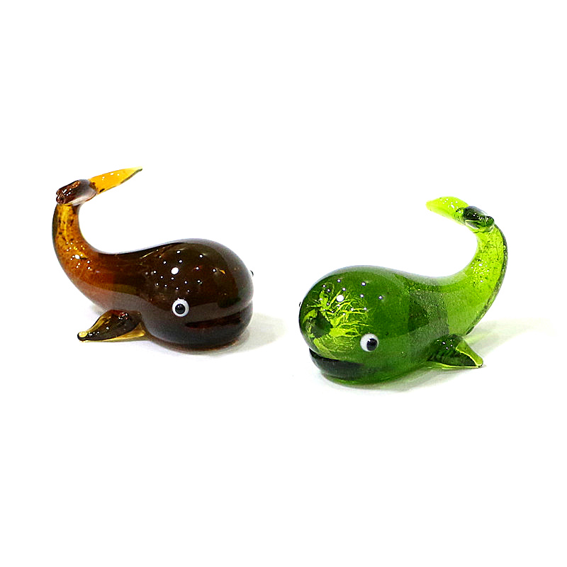 Murano vidrio ballena miniatur - Marine Aquarium Live reseña y precio