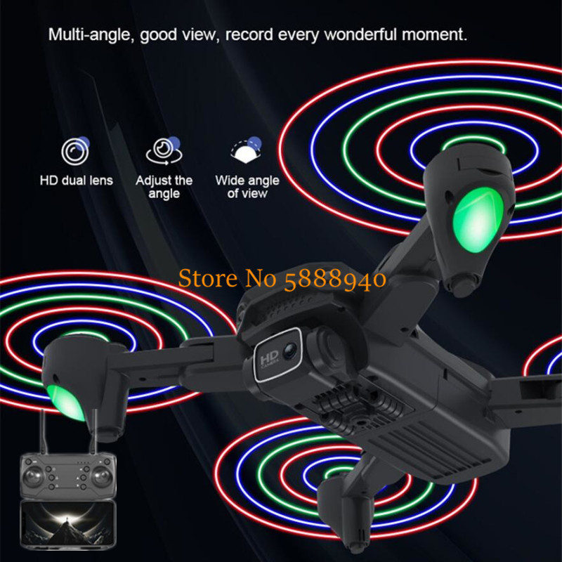 Dron RC con Cámara Dual 4K, Fo - Overflow Box Dual reseña y precio