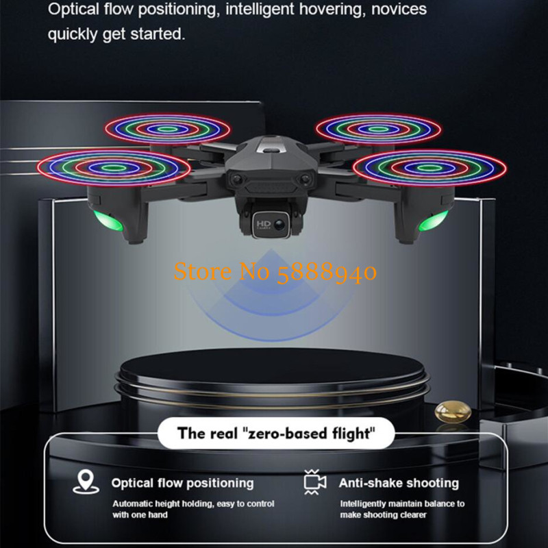 Dron RC con Cámara Dual 4K, Fo - Overflow Box Dual reseña y precio