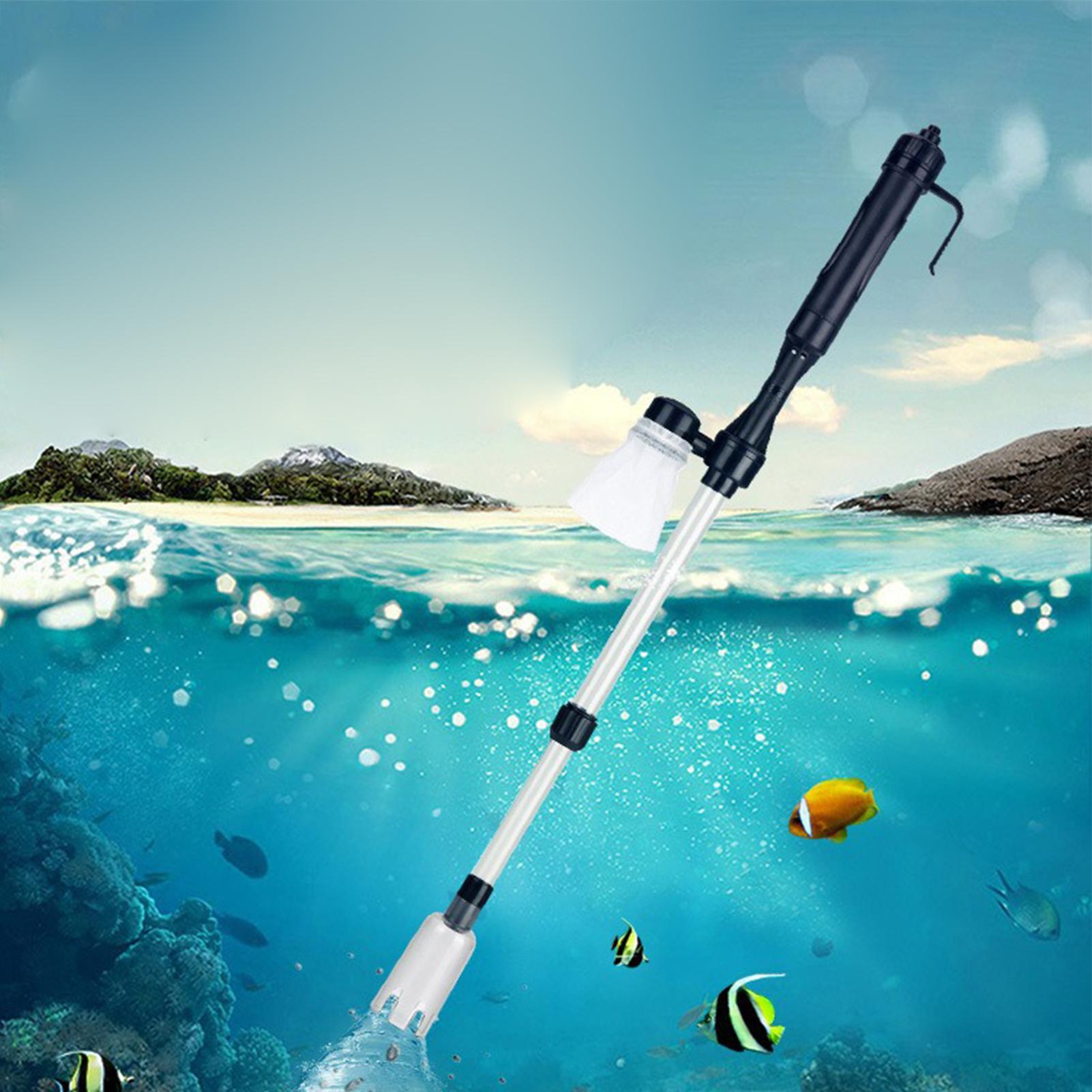Aspiradora de grava para acuar - Marine Aquarium Water Change reseña y precio