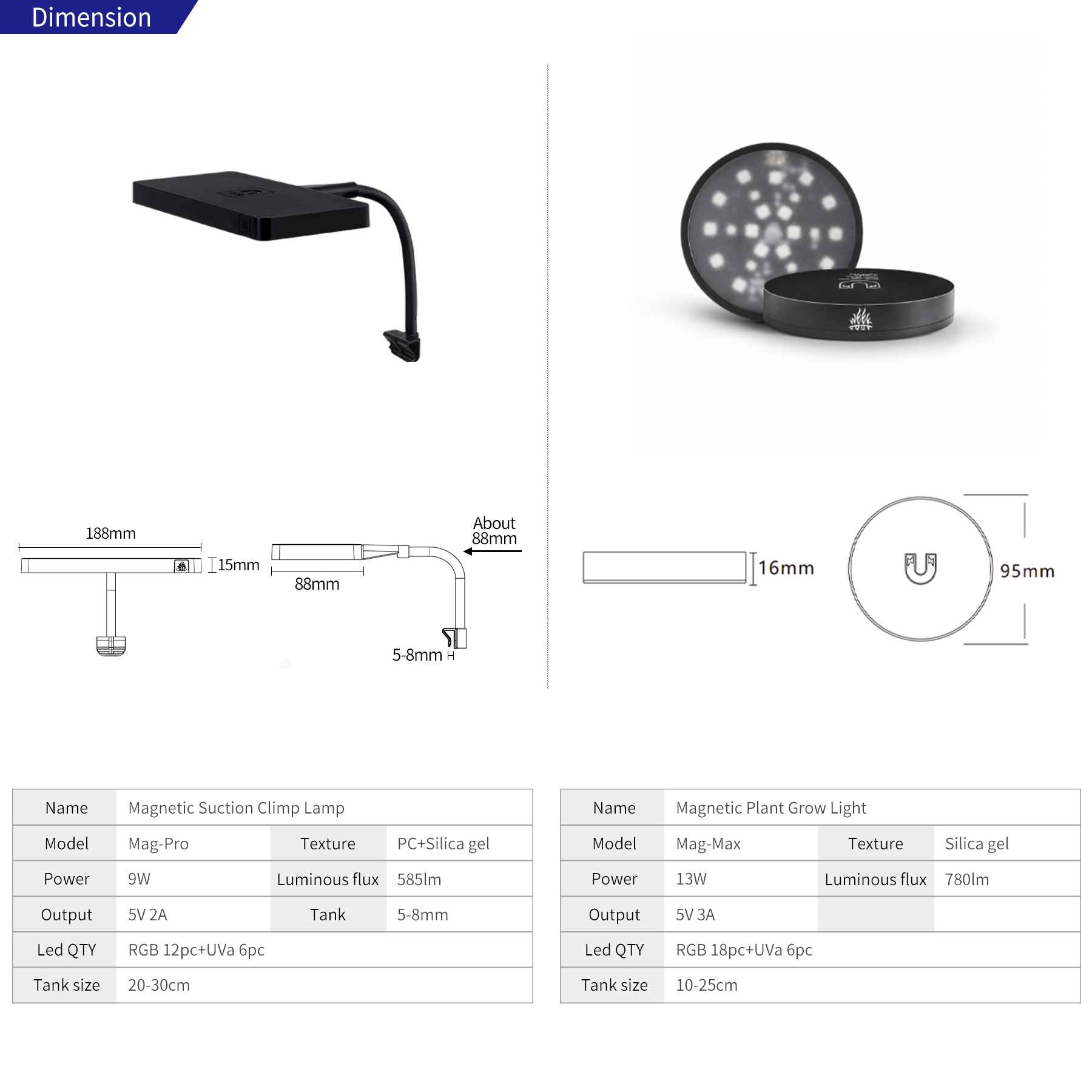 Lámpara de cultivo de plantas  - Marine Aquarium Uv Light reseña y precio