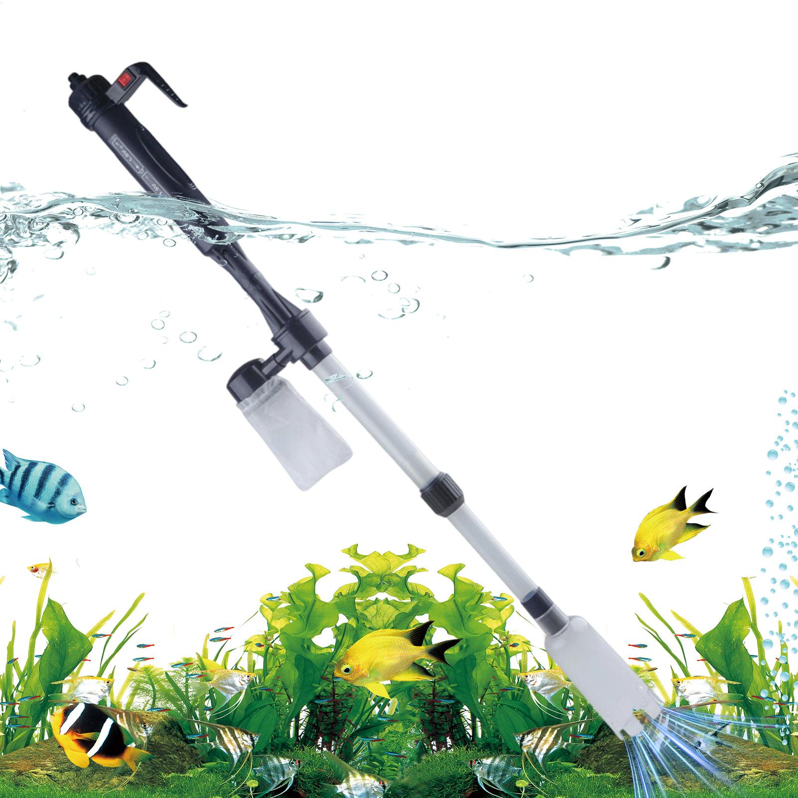 Aspirador de acuario ajustable - Marine Aquarium Water Change reseña y precio