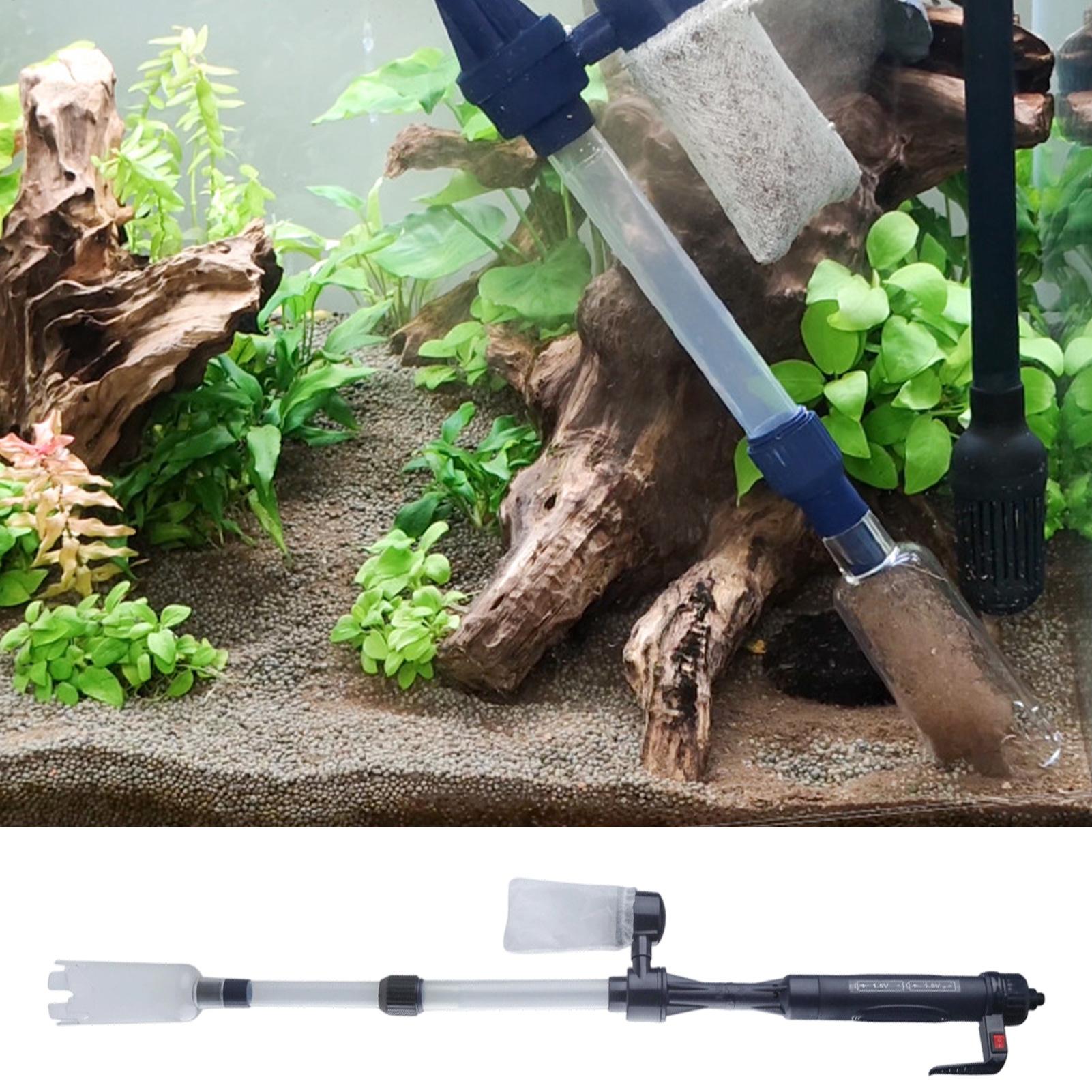 Aspirador de acuario ajustable - Marine Aquarium Water Change reseña y precio