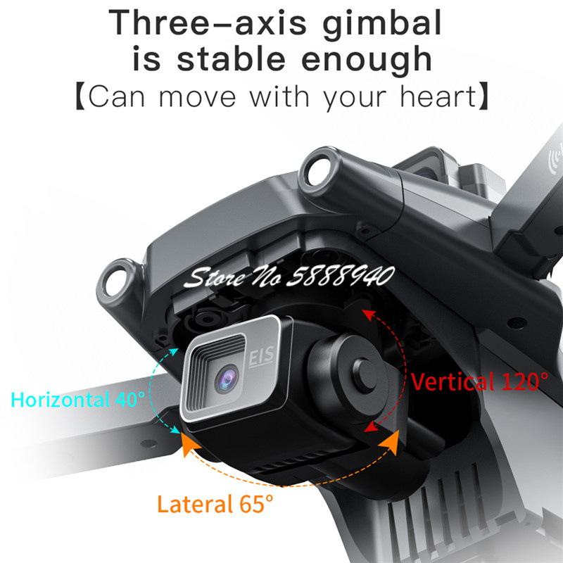 360 °   Dron RC con GPS y Evit - Overflow Box Dual reseña y precio