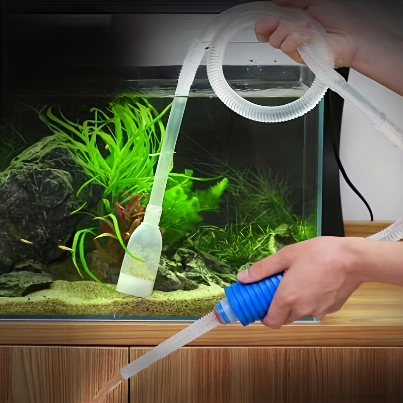 Bomba de sifón cambiador de ag - Marine Aquarium Water Change reseña y precio
