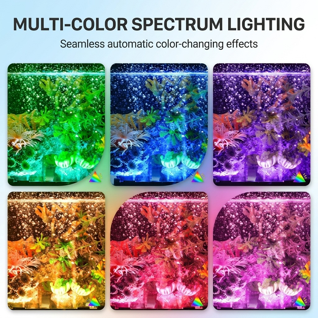 Lámpara LED USB para Acuario,  - Marine Aquarium Water Change reseña y precio